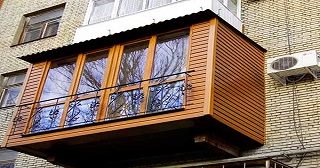 Внешняя отделка балкона Красный Сулин цена от 1021 руб. м/2.