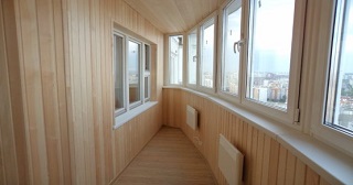 Внутренняя отделка лоджии Красный Сулин, цена от 205 руб. м2
